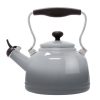 Waterkokers Chantal | Emaille-Op-Staal Meerwaterketel (1,7 Qt.), Mistgrijs