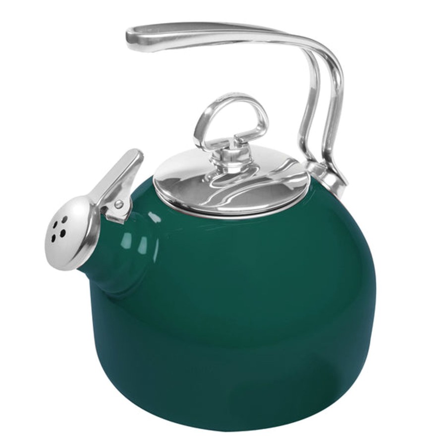 Waterkokers Chantal | Limited Edition Klassieke Fluitketel Brunswick Groen (1,8 Qt.)