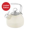 Waterkokers Chantal | Limited Edition Klassieke Fluitketel Amandel (1,8 Qt.)