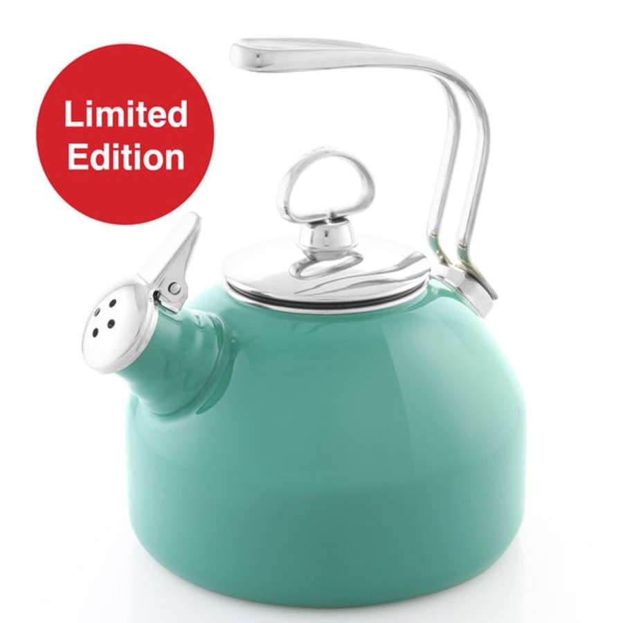 Waterkokers Chantal | Limited Edition Klassieke Fluitketel Groene Munt (1,8 Qt.)