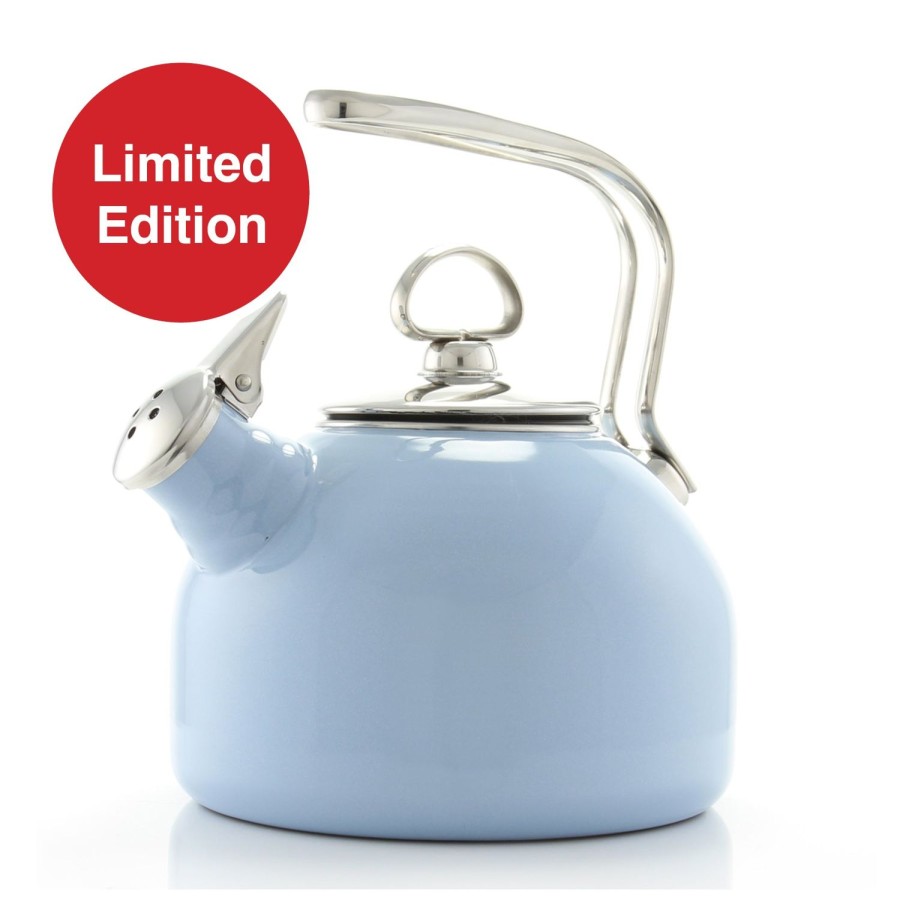 Waterkokers Chantal | Limited Edition Klassieke Fluitketel Glacier Blue (1,8 Qt.)